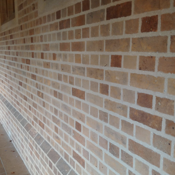 Heritage lime mortar pointing detail Kent - traditional lime mortar repointing technique close-up